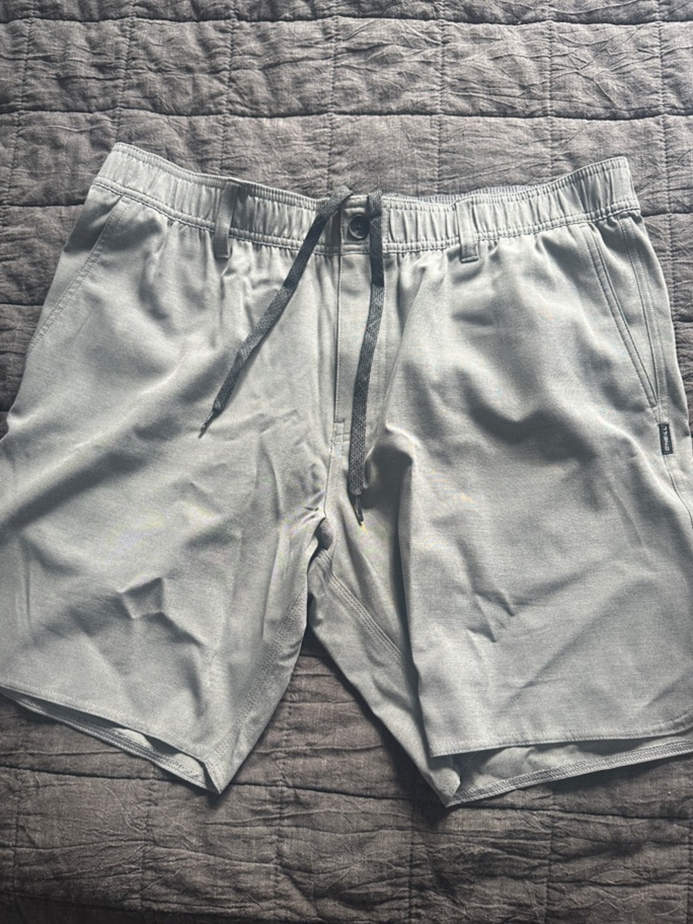 O'Neill Light Gray Athletic Shorts